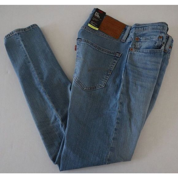 Levi’s 512 Men’s 31x32 Blue Stretch Slim Tapered Denim Jeans - Picture 6 of 6